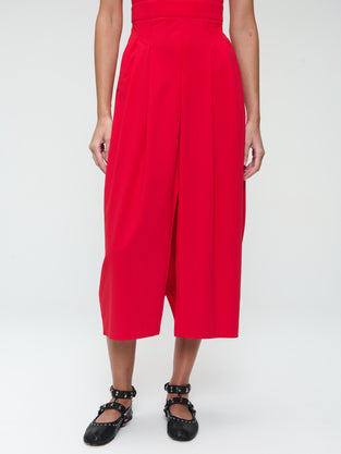 Jackie structure technical jersey dress