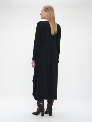 Isabel dress LS technical jersey