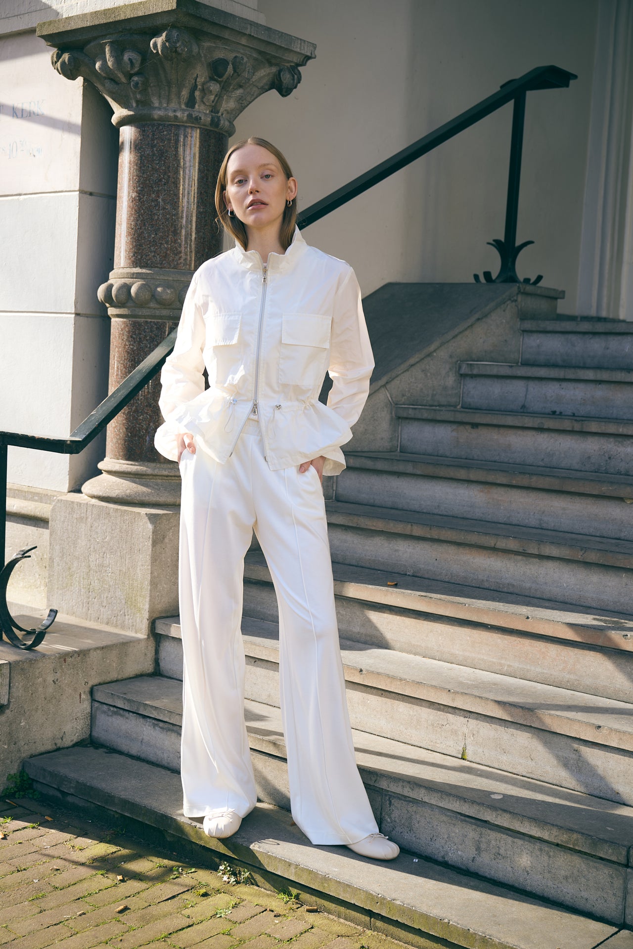 Lucifero pants soft Punto Milano jersey