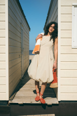Satomi taffeta dress