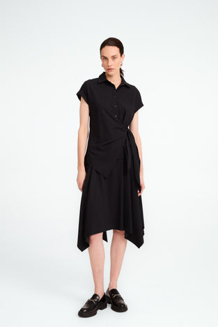 Aston strech technical jersey blouse