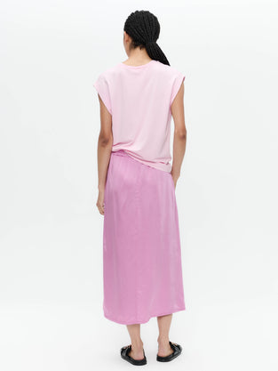 Maria strech viscose logo top