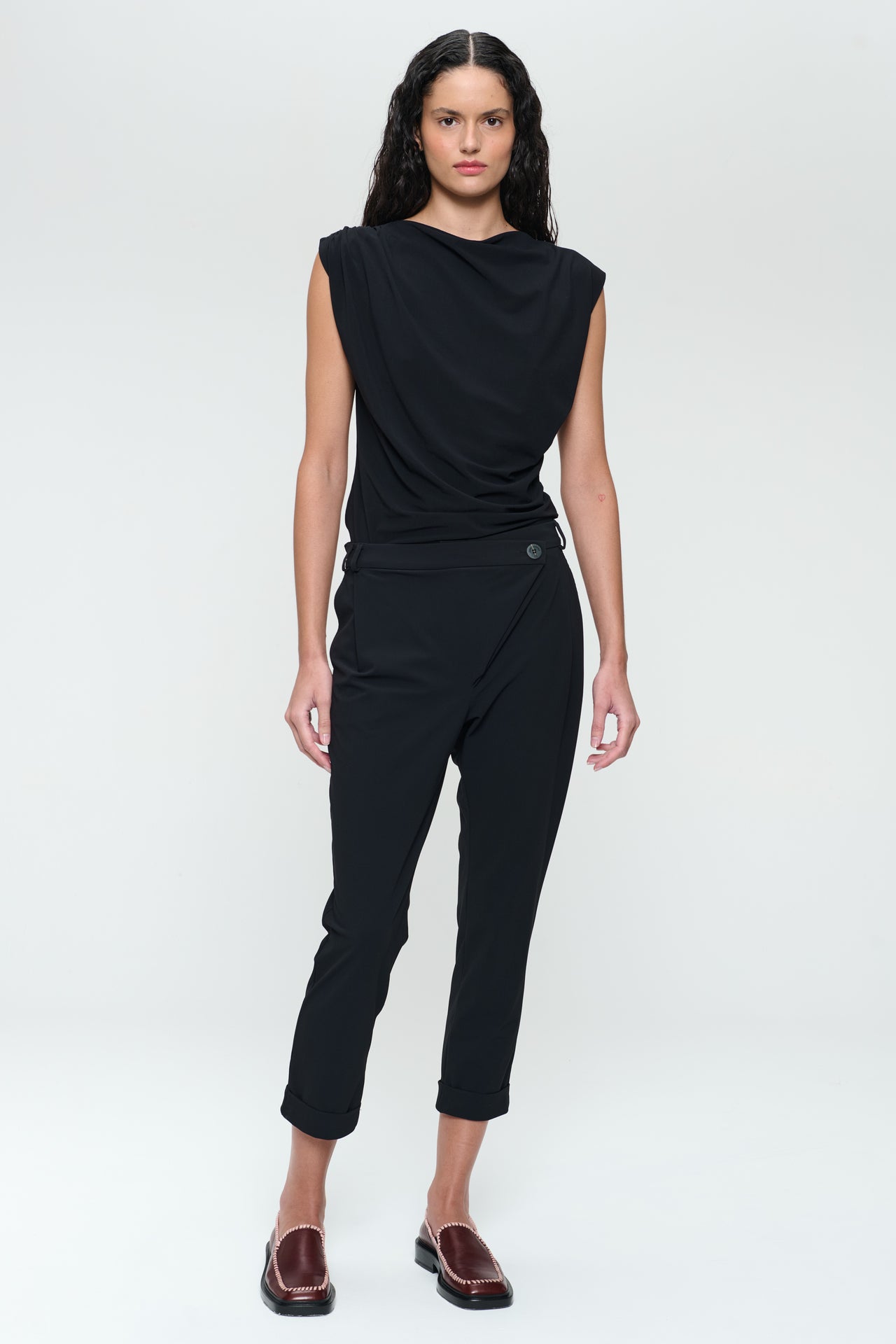 Nelly strech technical jersey top