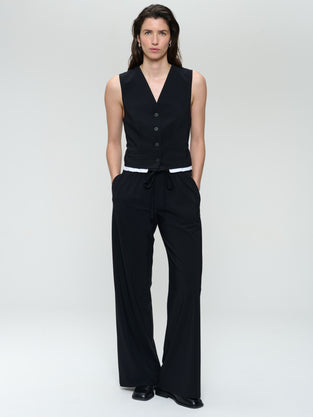 Kay strech technical jersey vest