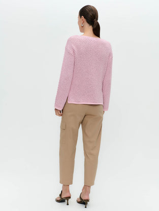 Cotton viscose blend pullover 9050
