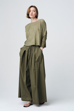 Pullover cotton dyed 3404