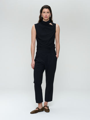 Naomi stretch technical jersey top