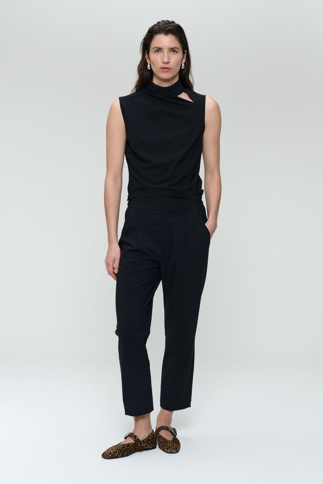 Lori strech technical jersey pants