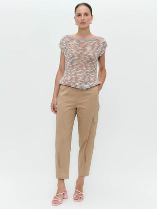Multi collors viscose top 9037