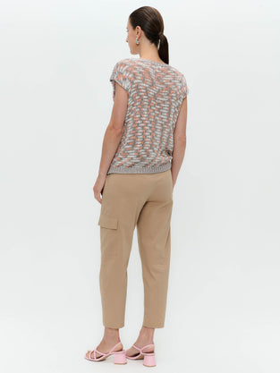 Multi collors viscose top 9037