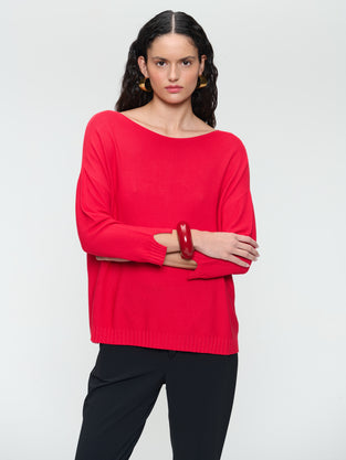 M205 seamless cotton pullover
