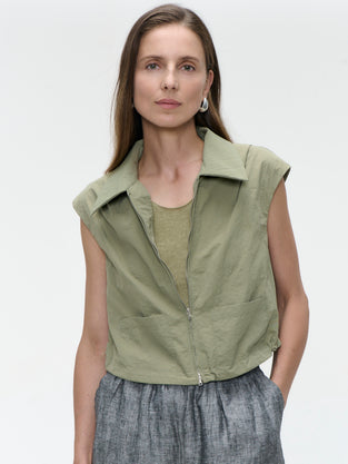 Emiko taffeta jacket