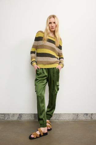 Lurex line pullover 20006