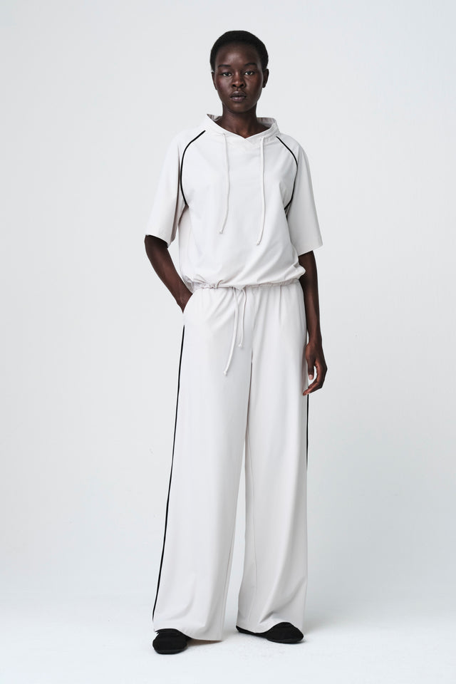 SimoneP structure tech jersey pants