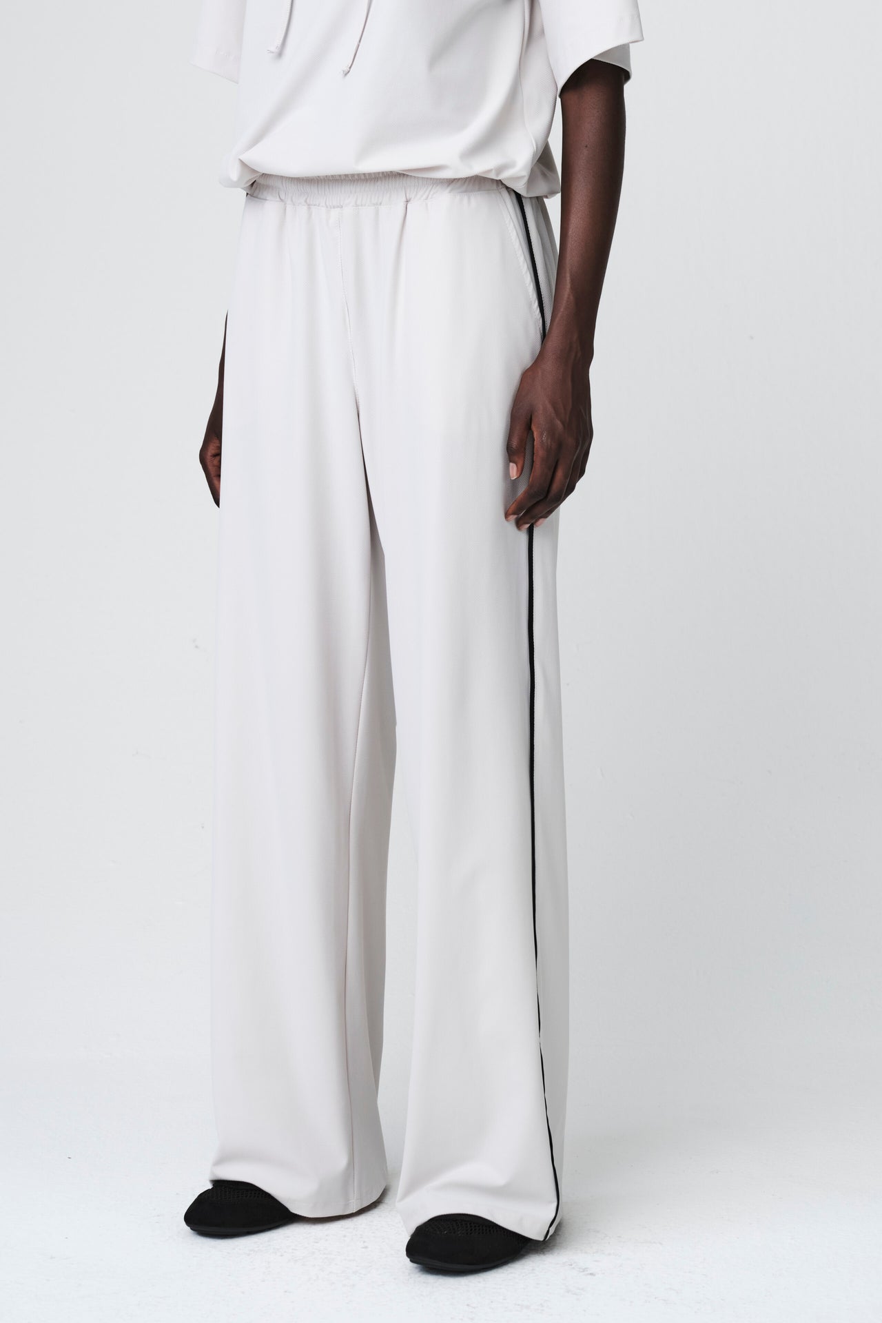SimoneP structure tech jersey pants