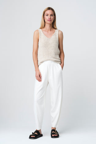 Fagiolo pants soft Punto Milano jersey