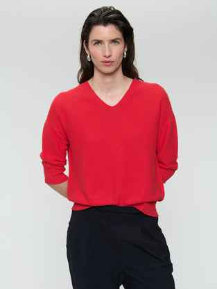 Seamless cotton pullover 317