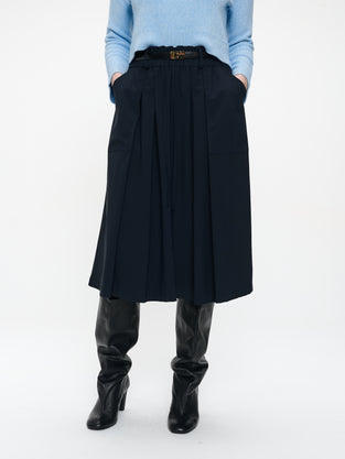 Raffaele skirt technical jersey
