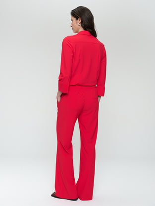 Iva stretch technical jersey blouse
