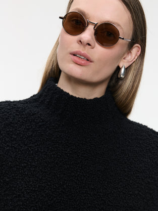 Coarse Boucle vest