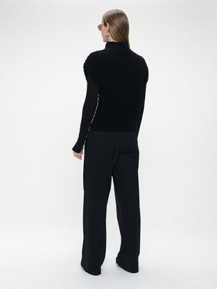 Coarse Boucle vest
