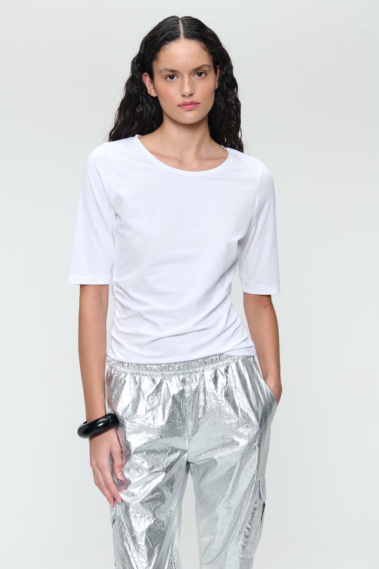 Ciyve cotton elastene top