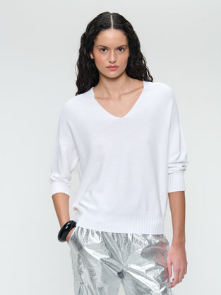 Seamless cotton pullover 317