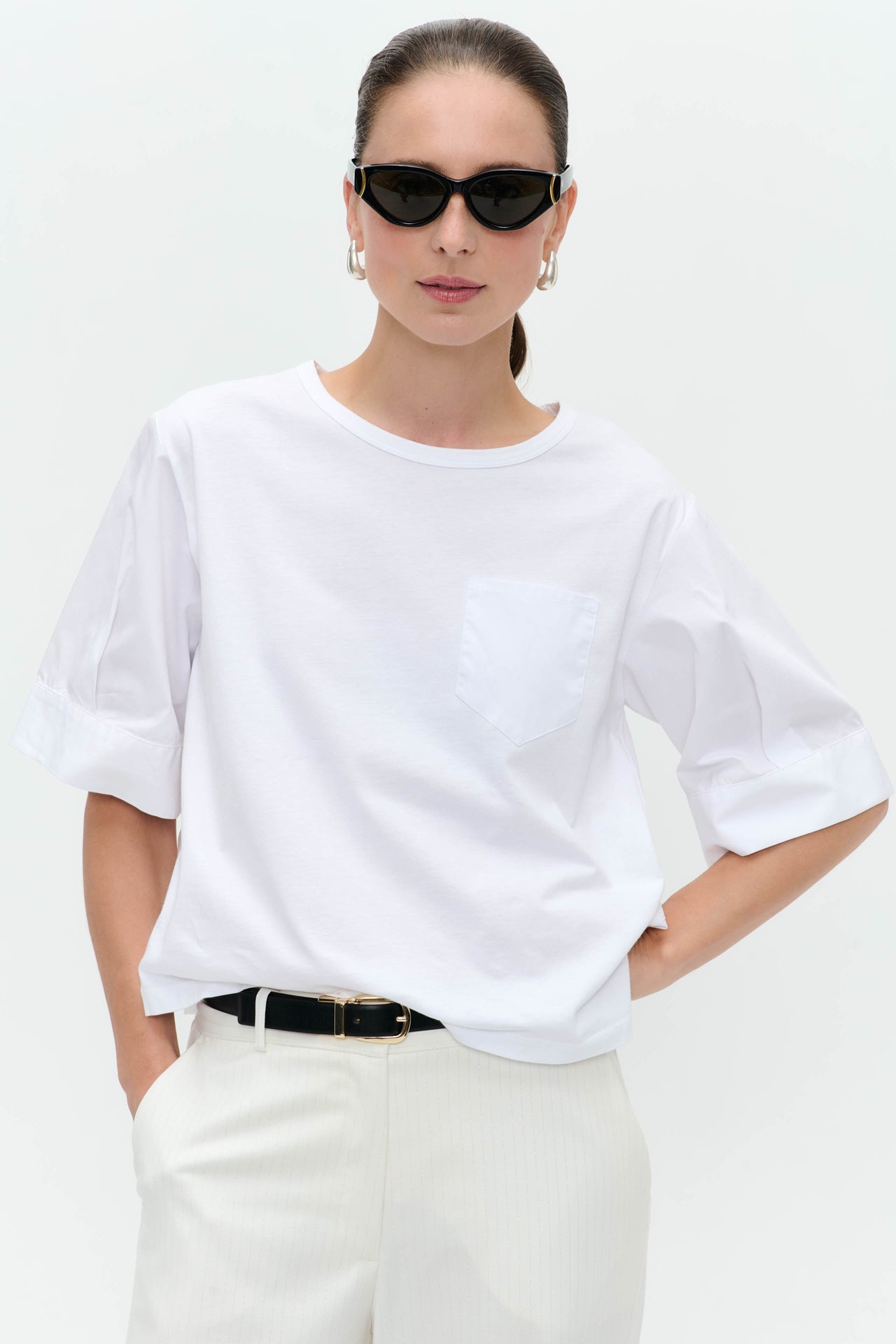 Molly mix cotton top