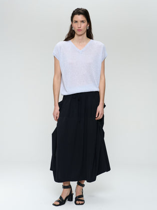 Glossy loose top 25047