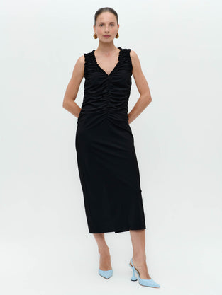 Romana dress technical jersey long