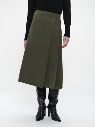 Alissa taffeta skirt