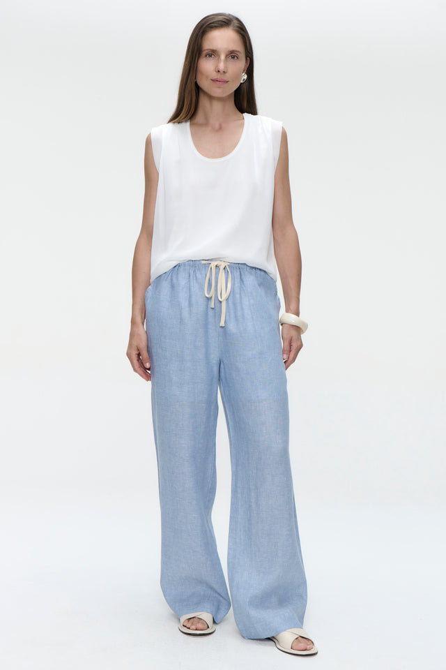 Gigia viscose cotton top