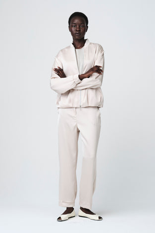 Ripasso saten bomber jacket