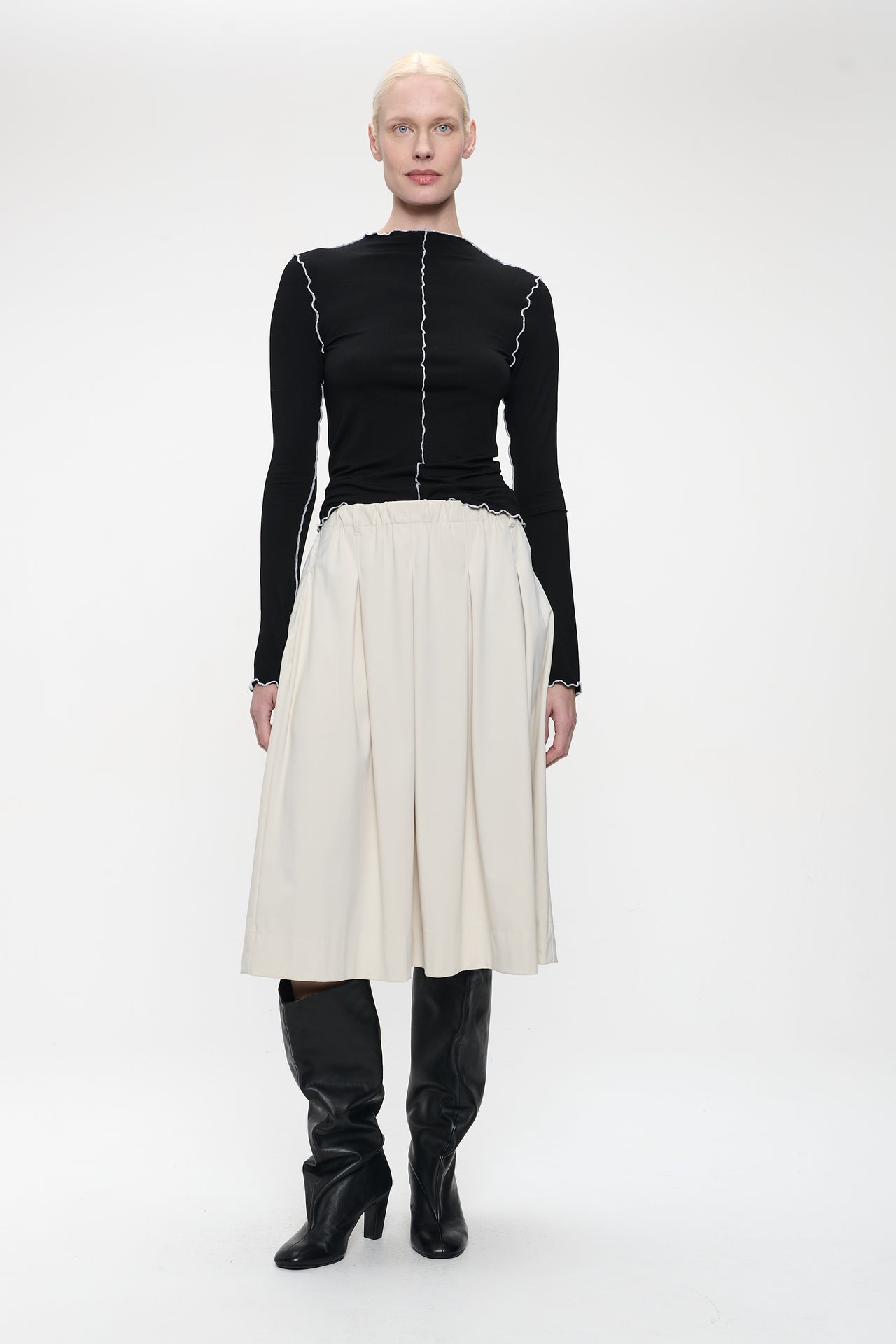 Timy skirt brush tech jersey