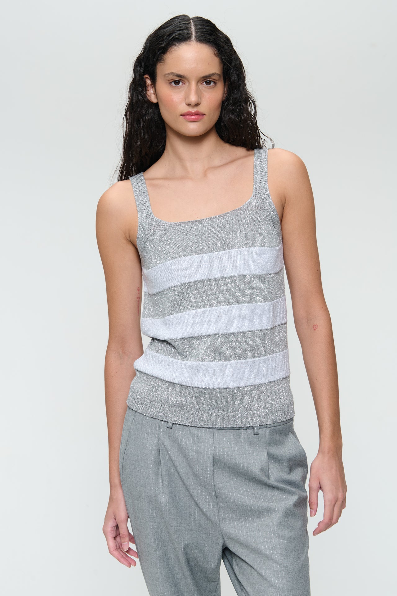Lurex shiny line top 25053
