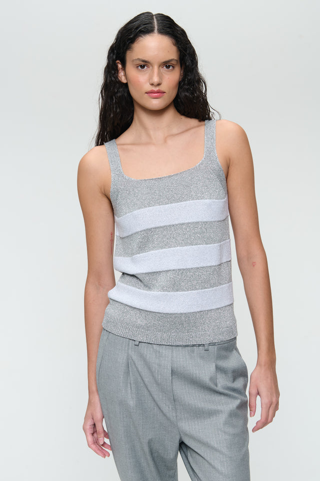 Lurex shiny line top 25053