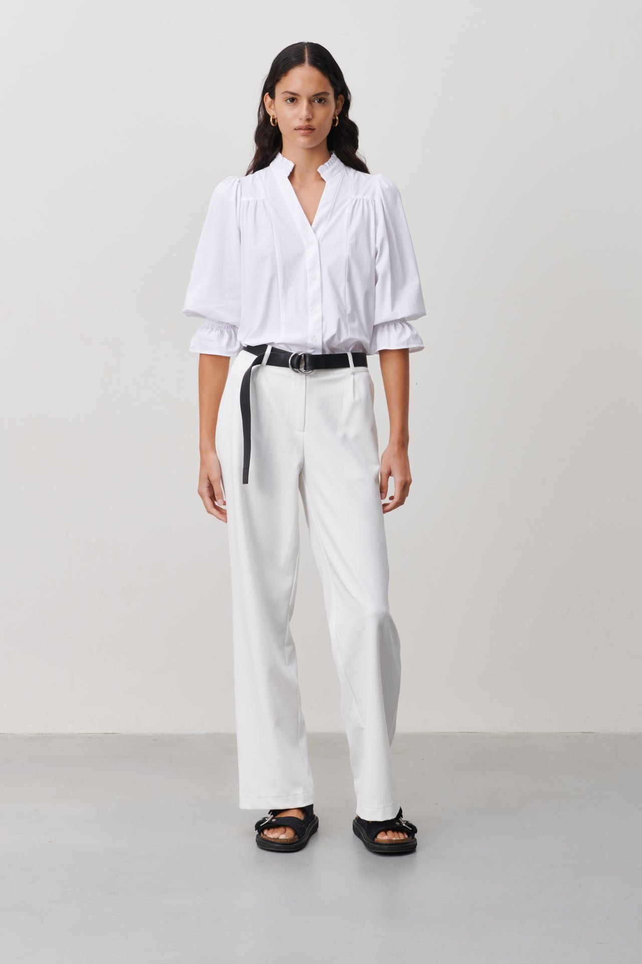 Olivia Blouse Technical Jersey