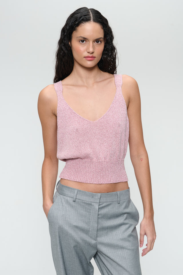 Lurex shiny top 25012