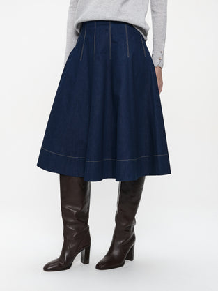 Mishele denim skirt