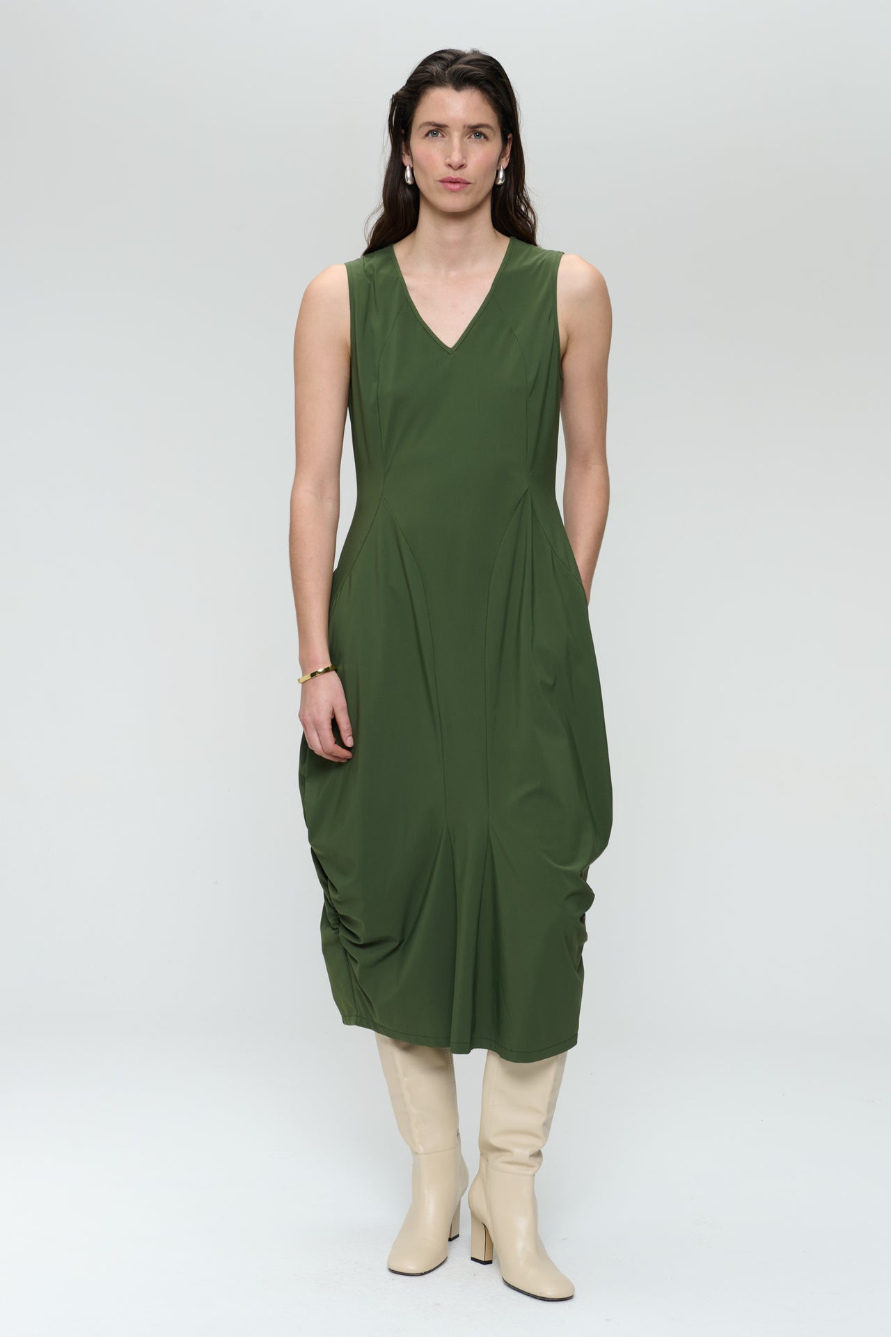Ria WS strech technical jersey dress