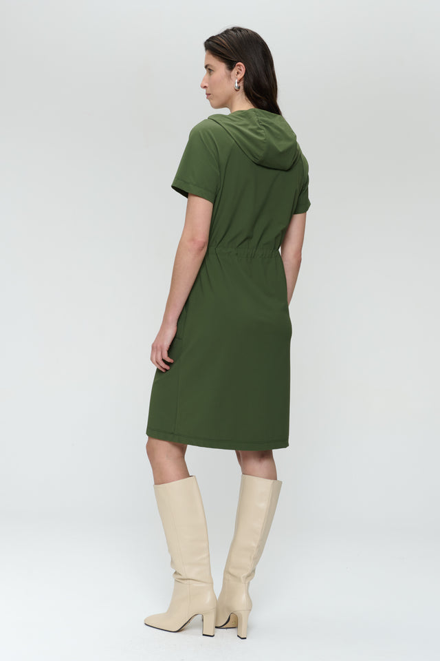 Evi strech technical jersey dress