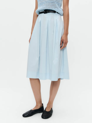Timy poplin skirt