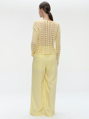 Hamako linnen mix pants