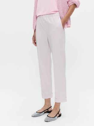 IrenaN structure technical jersey pants