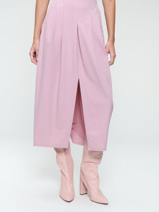 Jackie structure technical jersey dress