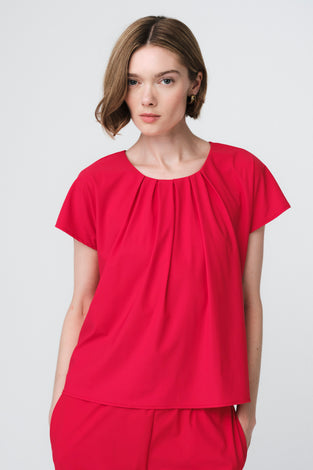 Terry top technical jersey