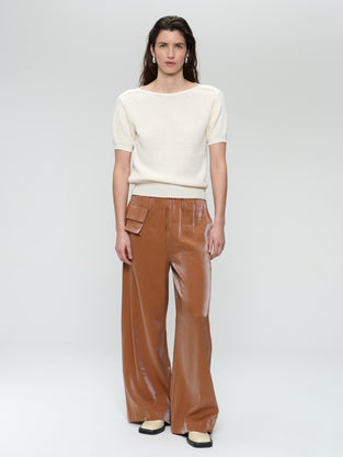 CharlyN shiny viscose pants