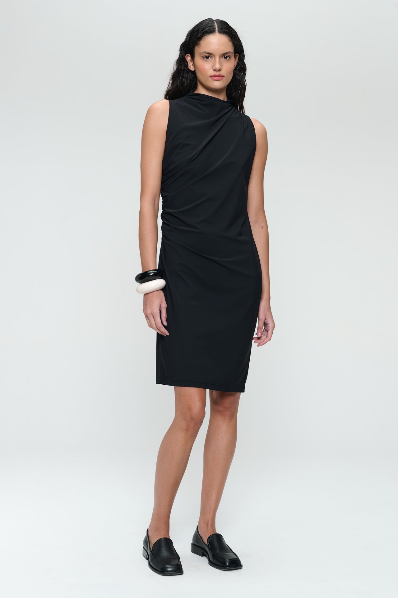 Verena strech technical jersey dress