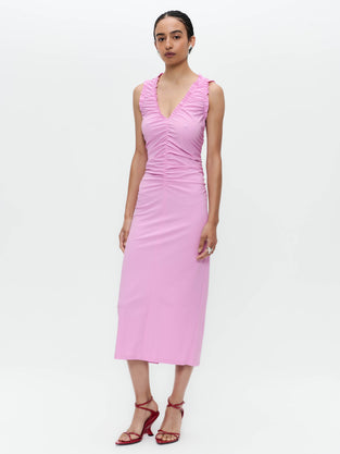 Romana dress technical jersey long