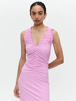 Romana dress technical jersey long
